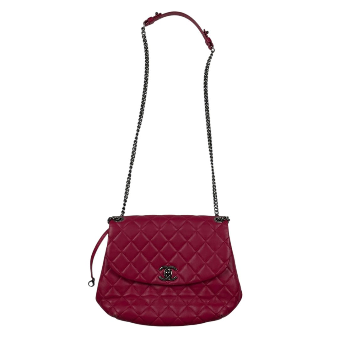 Cartera  CHANEL  Fucsia Medida 35cm X 25cm