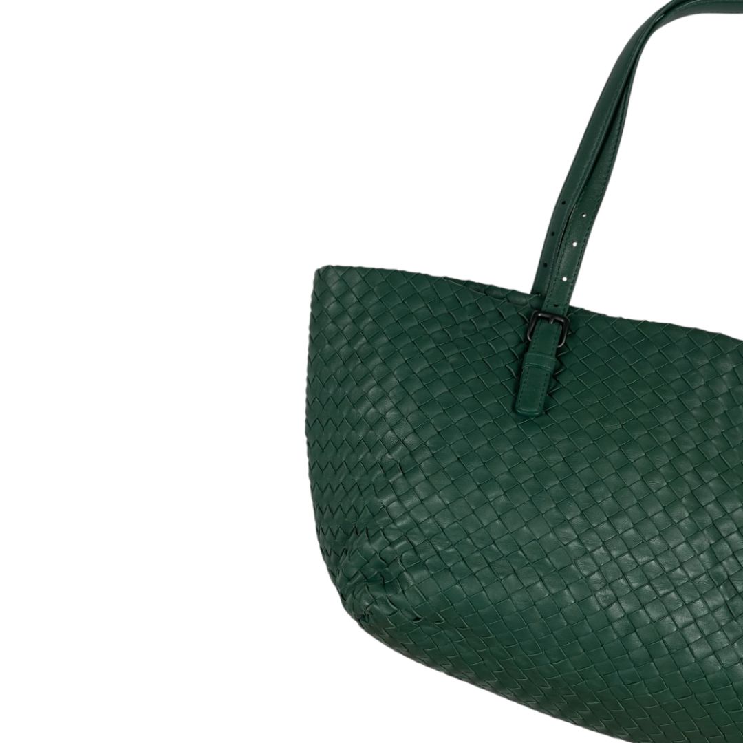 Cartera  BOTTEGA VENETA  Verde Medida 47cm X 29cm