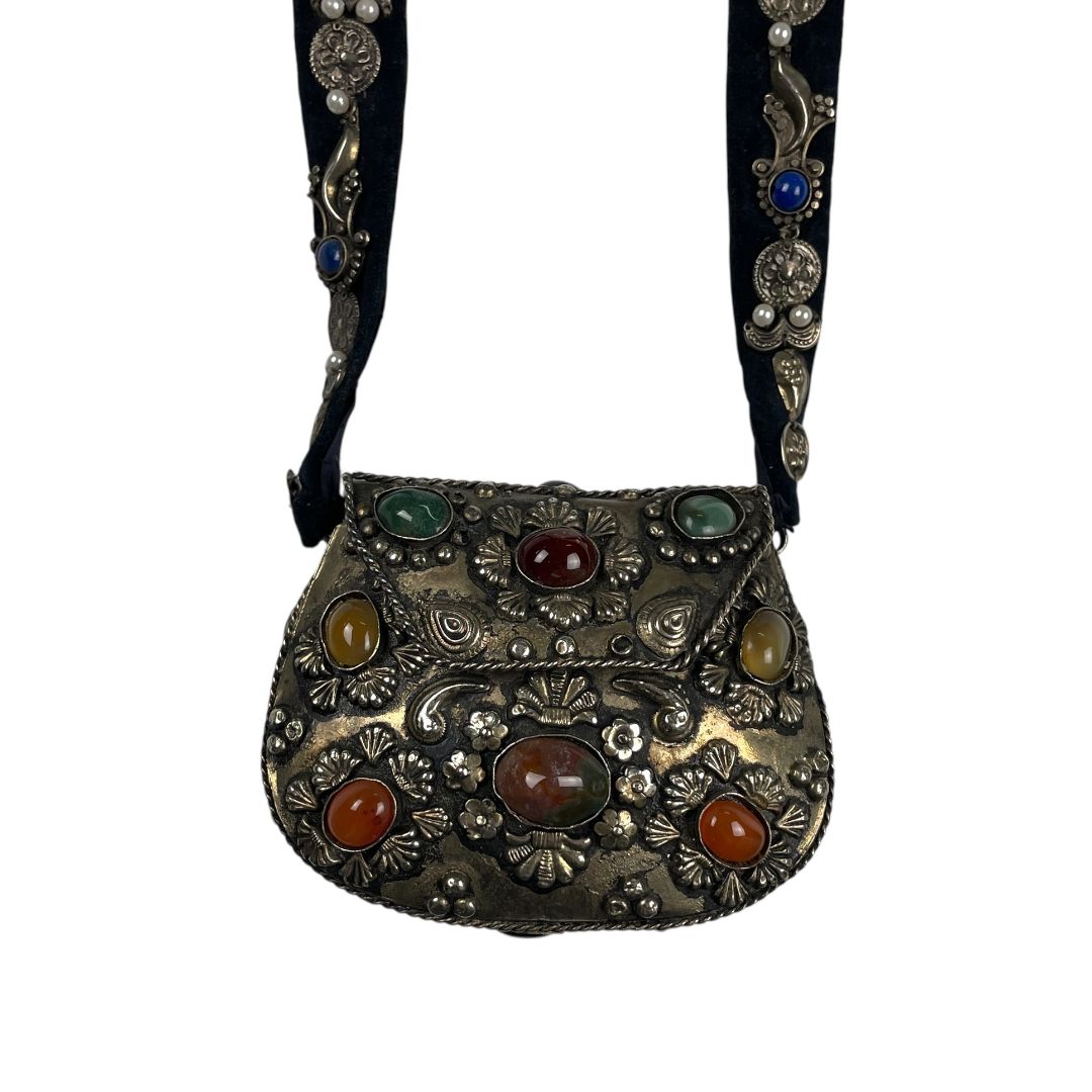 Cartera  SIN MARCA  Plateado Medida 13cm X 10cm