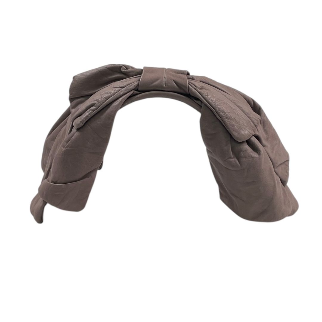 Vincha De Pelo  BOTTEGA VENETA  Gris Talle Unico