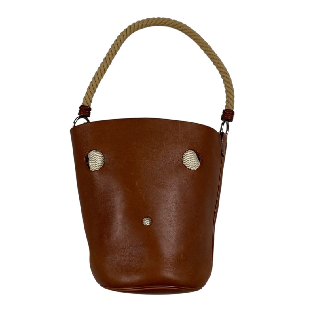 Cartera  HERMES  Marron Medida 26cm X 20cm