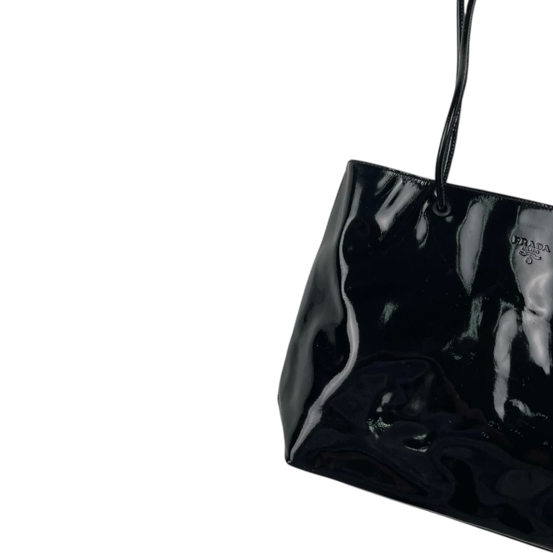 Cartera  PRADA  Negro Medida 35cm X 23cm