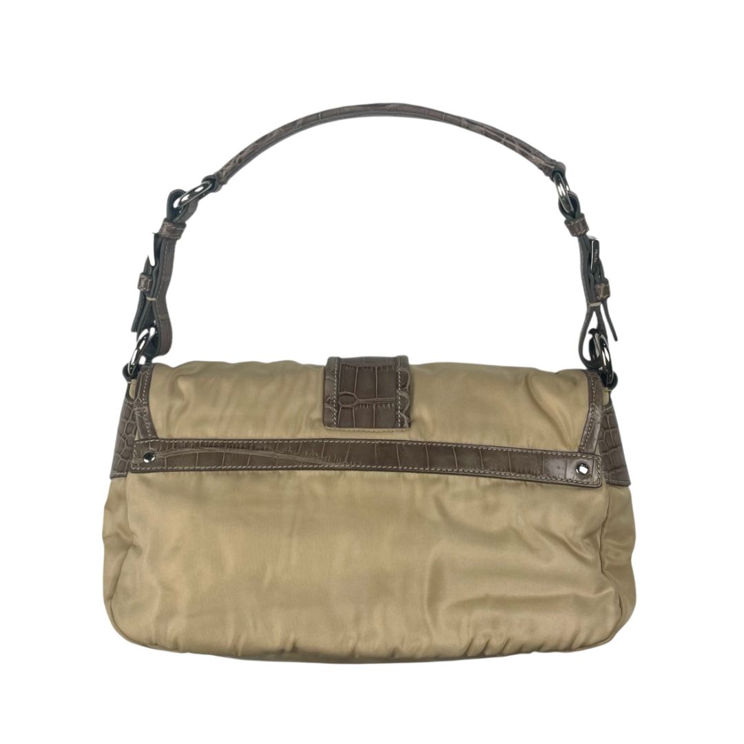 Cartera  PRADA  Beige Medida 30cm x 15cm
