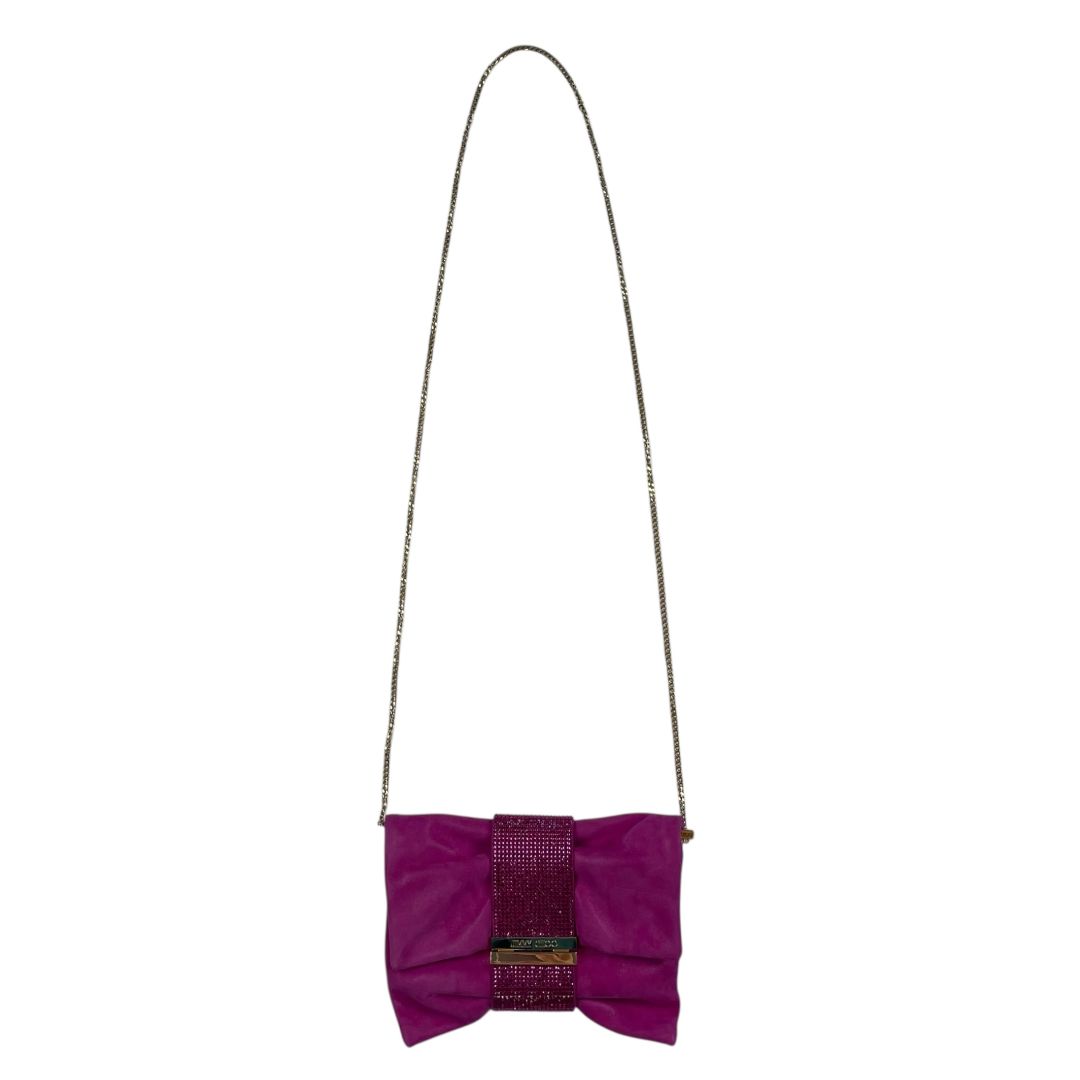 Cartera  JIMMY CHOO  Fucsia Medida 20cm X 14cm