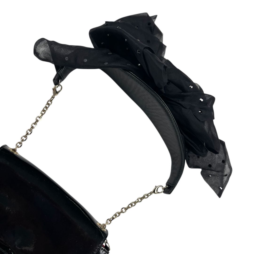 Cartera  LOUBOUTIN  Negro Medidas 20cmX10cm