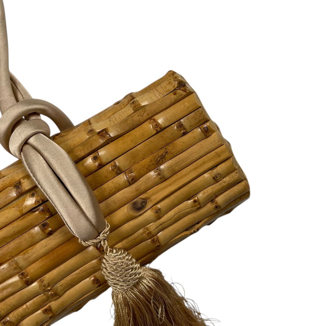 Cartera  GLORINHA PARANAGUÁ  Beige Medidas 16cmX8cm