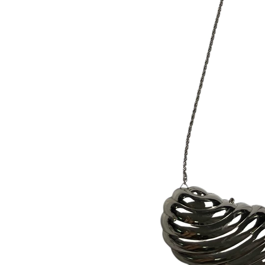 Cartera  WALBORG  Plateado Medida 17cm X 10cm