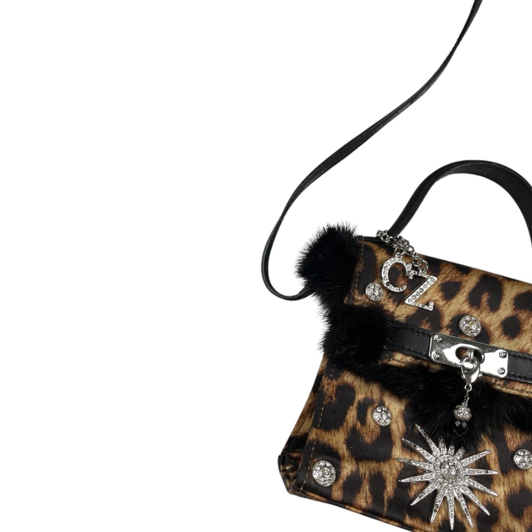 Cartera  CARLO ZINI  Varios  Animal Print Medida 15cm X 15cm