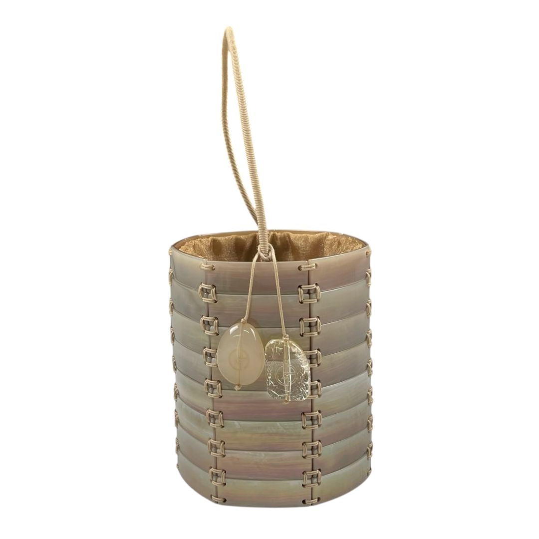 Cartera  ARMANI  Beige Medida 20cm X 15cm