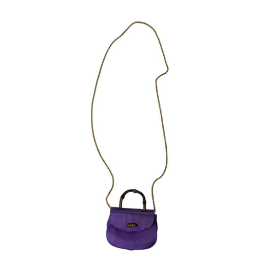 Cartera  GUCCI  Violeta Talle Unico