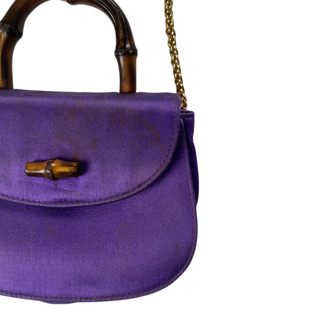 Cartera  GUCCI  Violeta Talle Unico