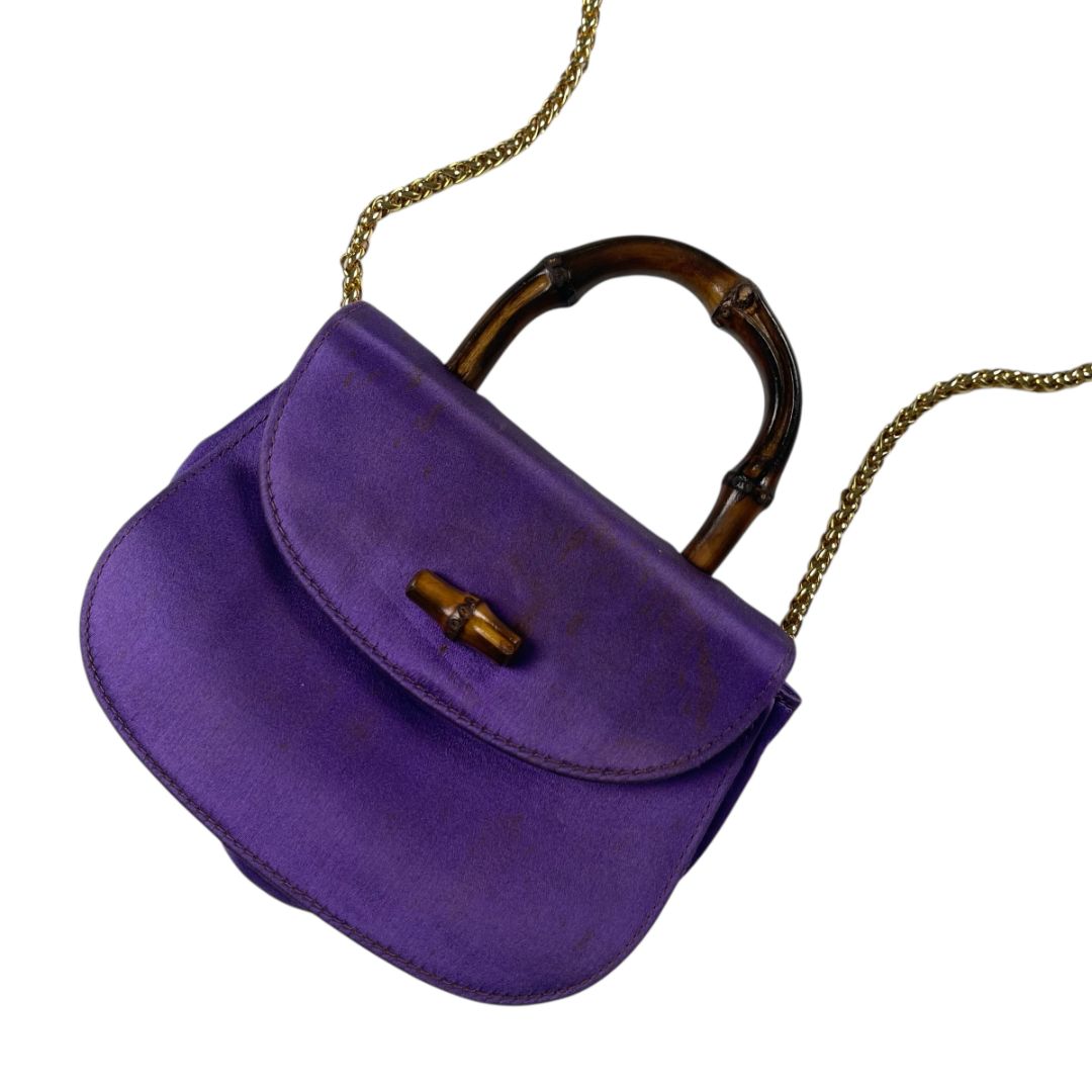 Cartera  GUCCI  Violeta Talle Unico