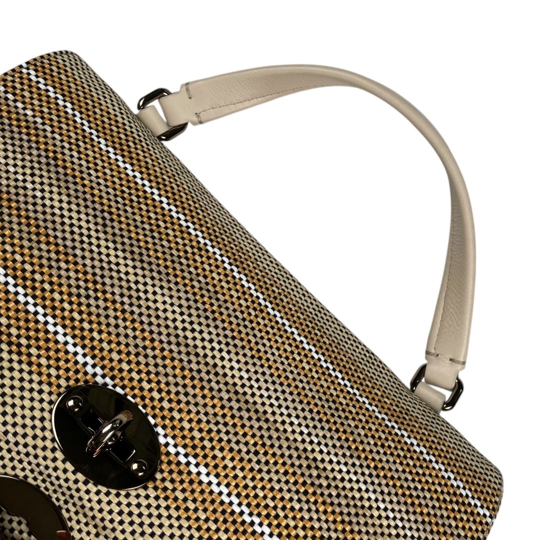 Cartera  ZANELLATO  Varios Rayado Medida 32cm X 20cm