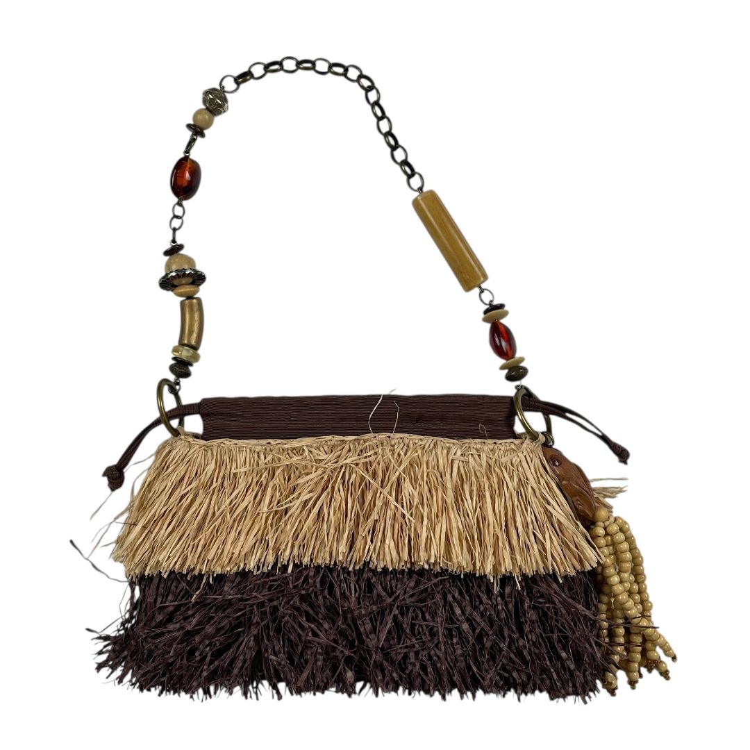 Cartera  GLORINHA PARANAGUÁ  Beige Medidas 27cmX17cm