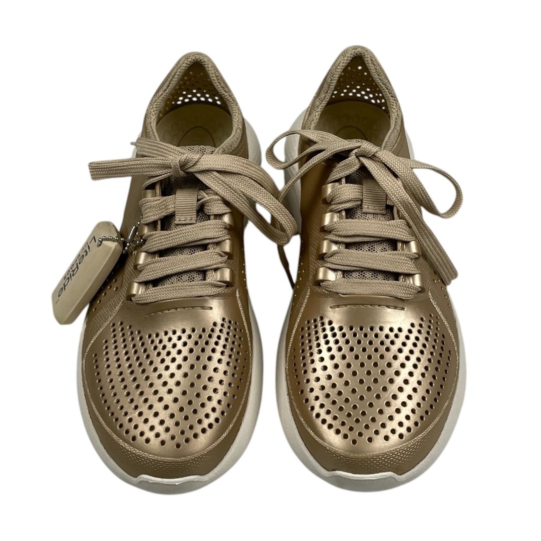 Zapatillas  CROCS  Dorado Talle 37