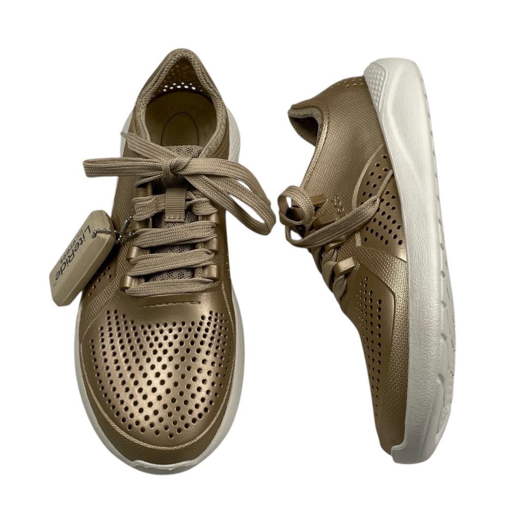 Zapatillas  CROCS  Dorado Talle 37