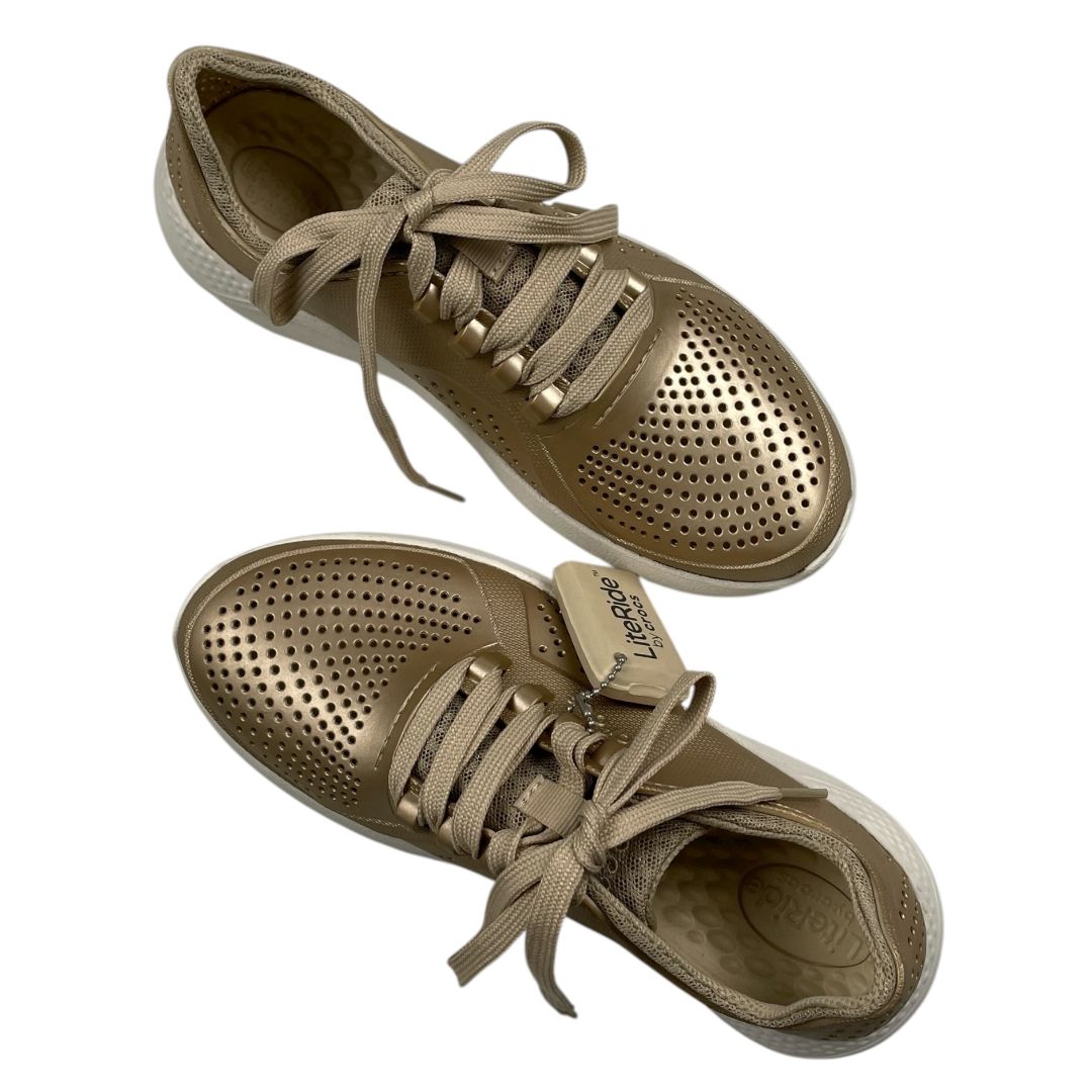 Zapatillas  CROCS  Dorado Talle 37
