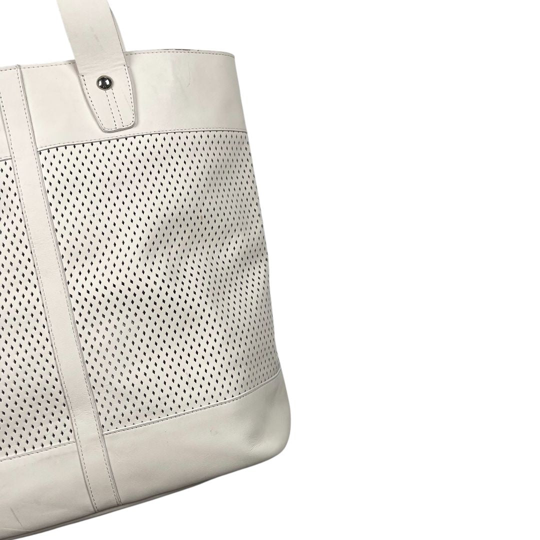 Cartera  NANA  Blanco Medidas 37cm X 32cm