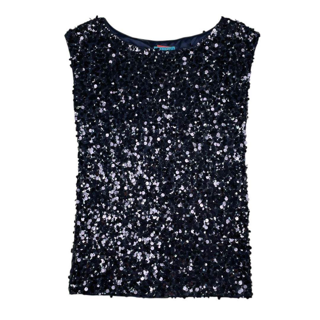 Vestido Sin Manga  ALICE + OLIVIA  Azul Talle 2