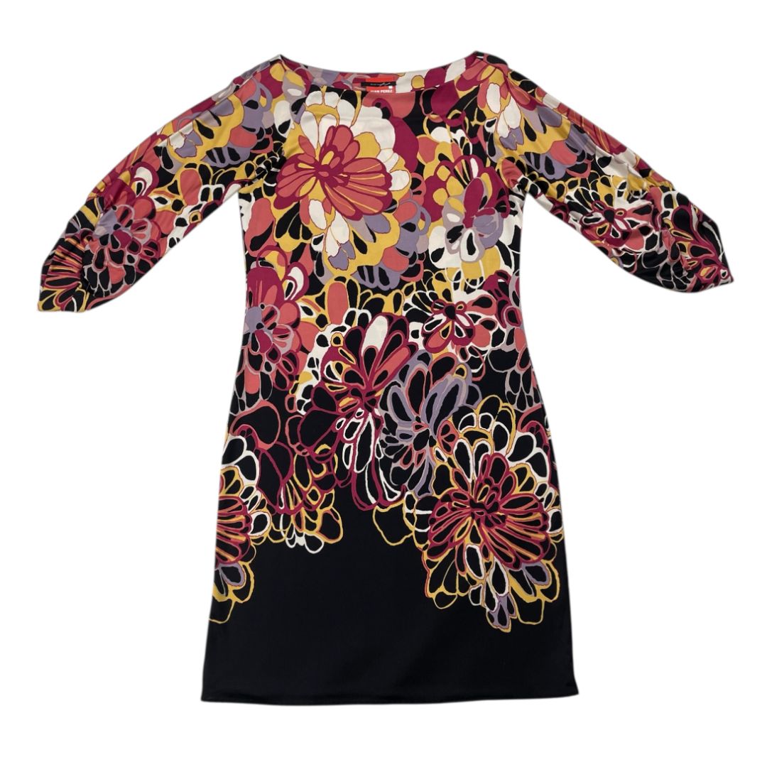 Vestido Manga Larga  TAHARI  Varios  Estampado Talle S