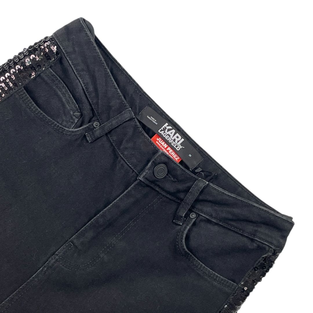 Pantalon  LAGERFELD  Negro Talle 26