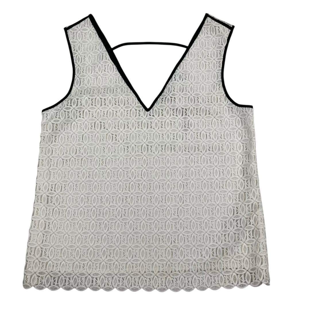 Blusa Sin Mangas  LAGERFELD  Varios Blanco Y Negro Talle 40