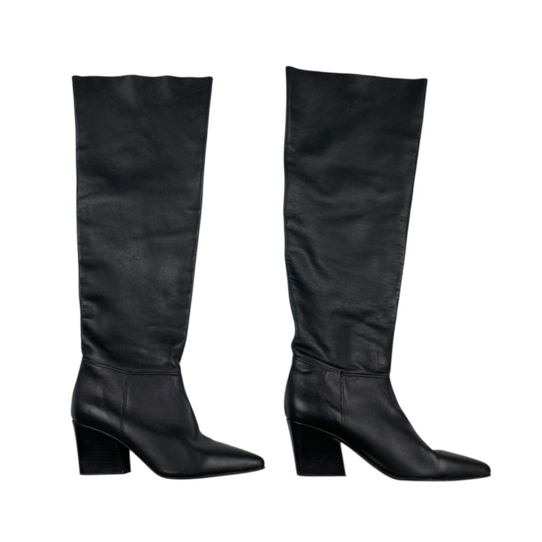 Bota Larga  SARKANY  Negro Talle 39