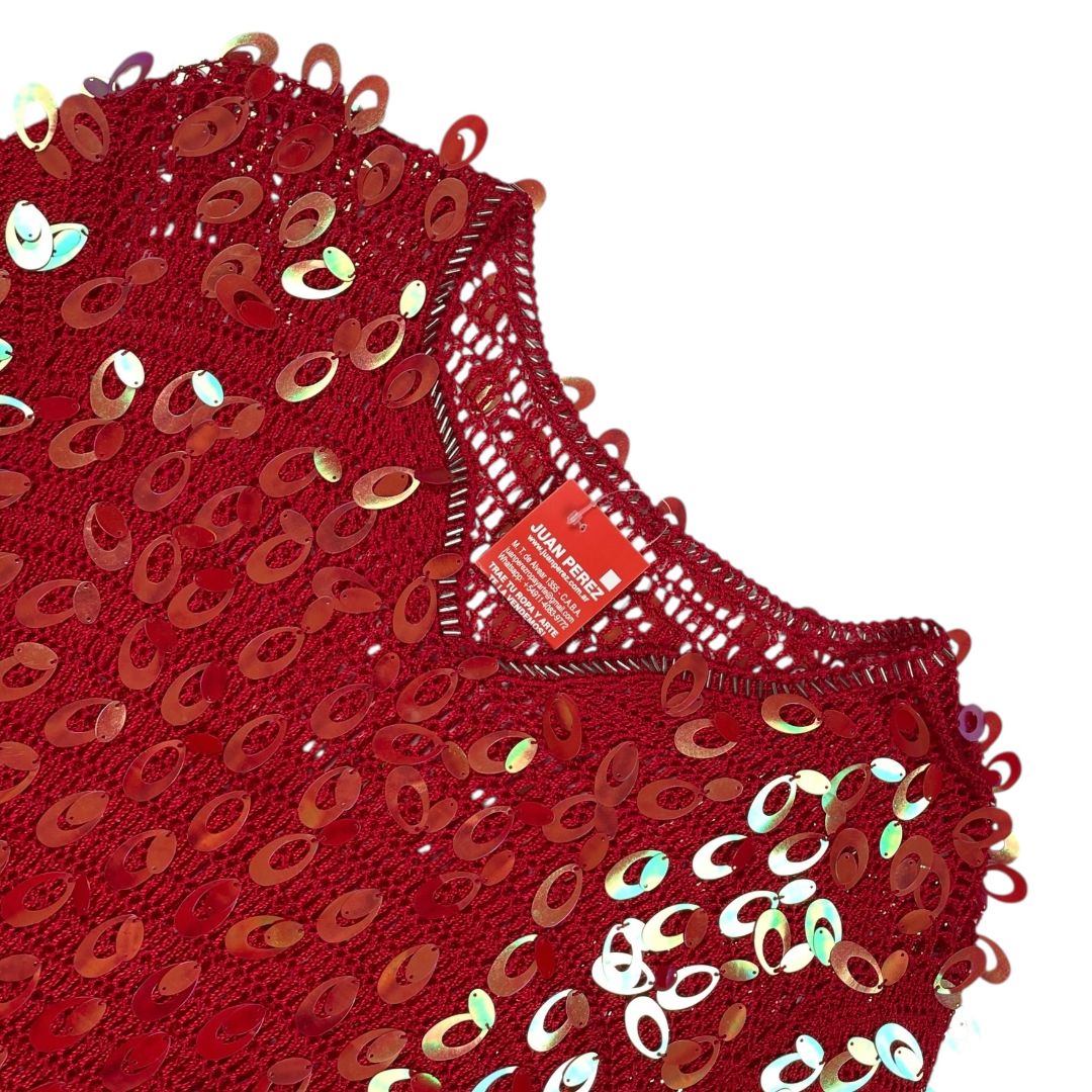 Sweater  SIN MARCA  Rojo Talle S