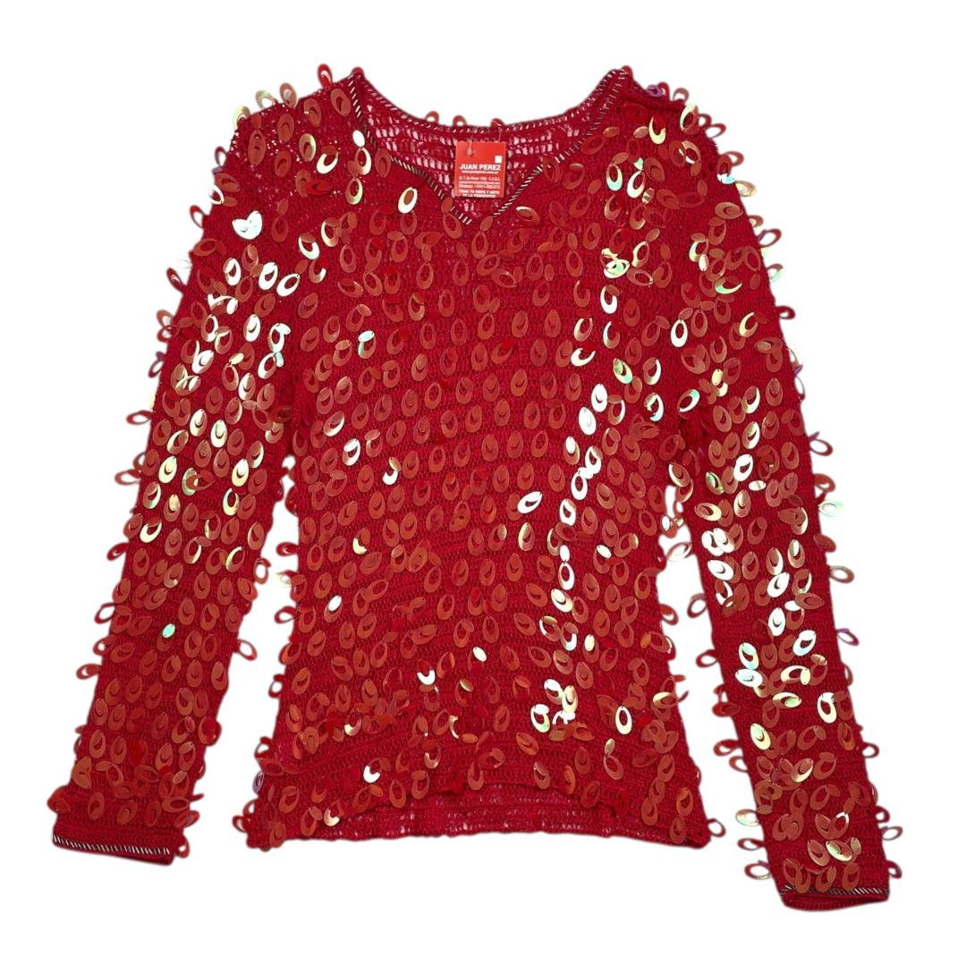 Sweater  SIN MARCA  Rojo Talle S