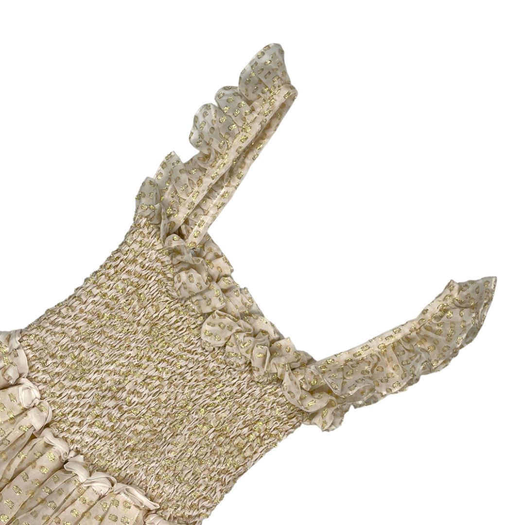 Vestido Sin Manga  HOUSE OF MATCHING COLOURS  Dorado Talle 46