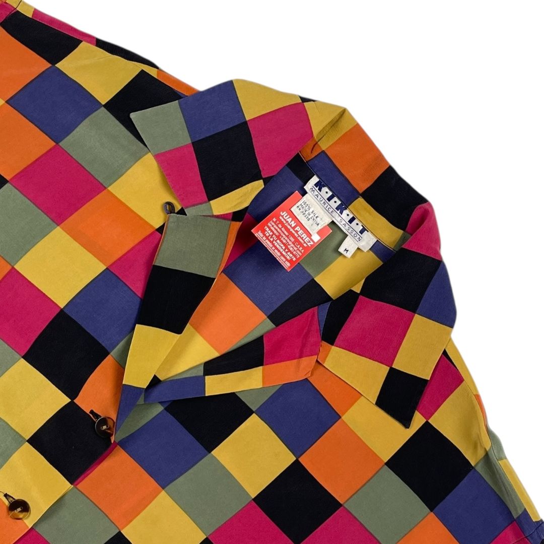 Camisa Manga Larga  KIKIT  Varios Cuadros Talle M