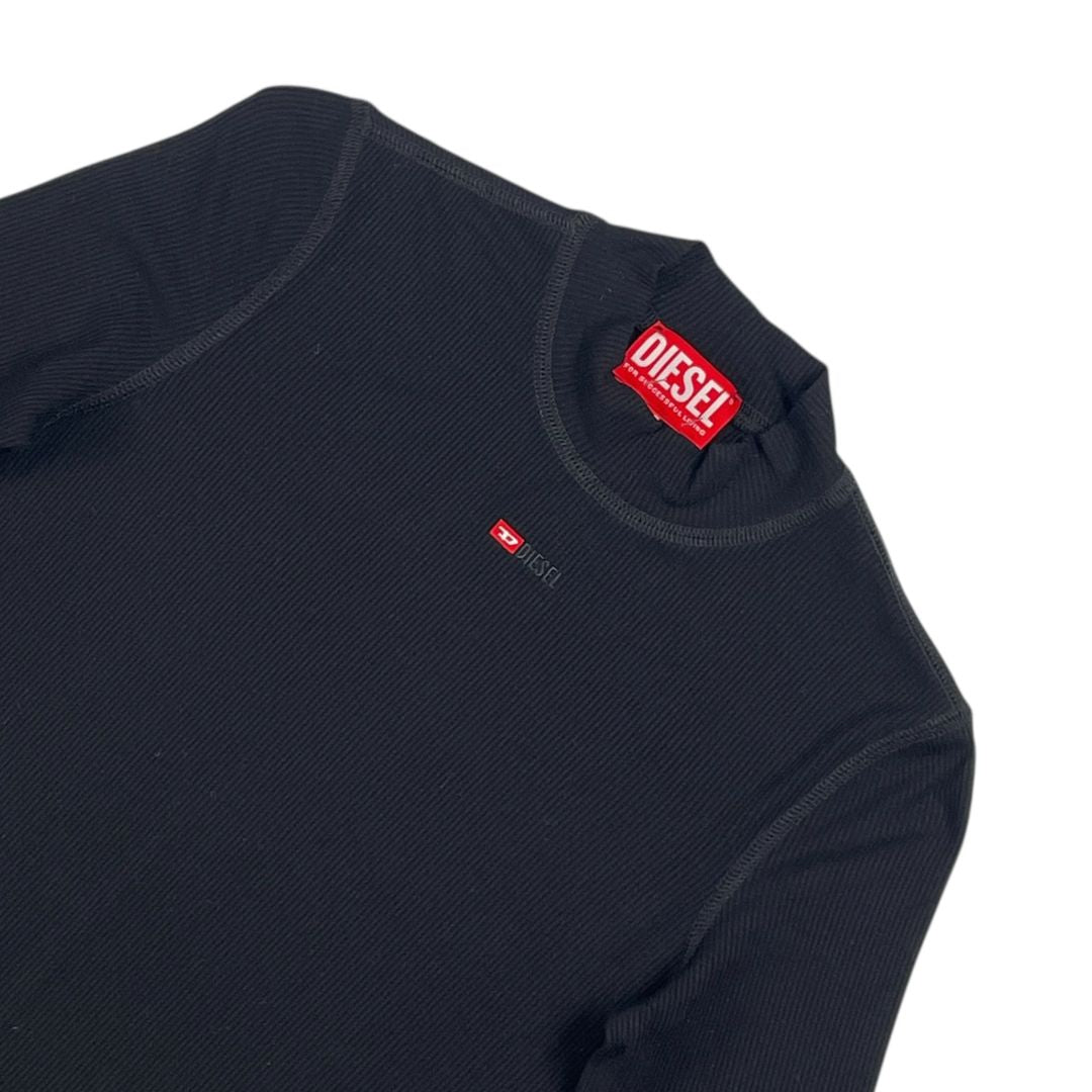 Vestido Manga Larga  DIESEL  Negro Talle S