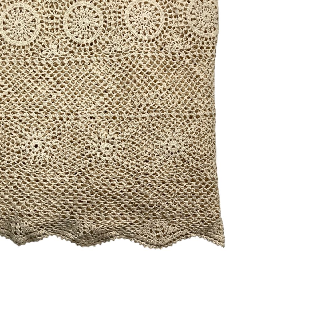 Manta  SIN MARCA  Beige Medida 256cm X 214cm