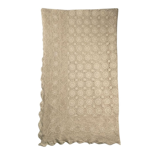 Manta  SIN MARCA  Beige Medida 256cm X 214cm