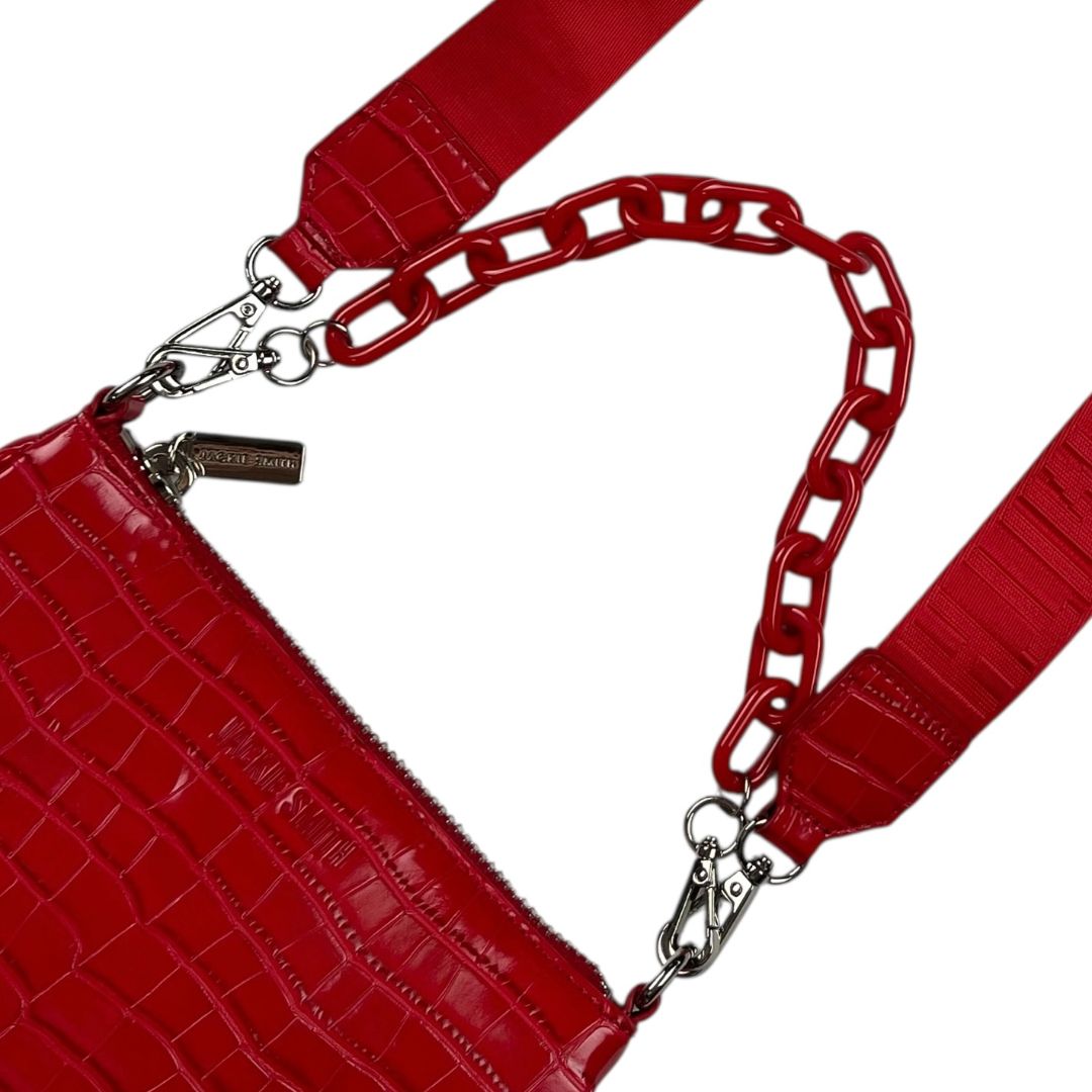 Cartera  JACKIE SMITH  Rojo Medida 21cm X 12cm