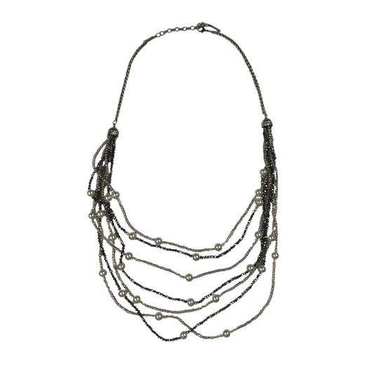 Collar  SIN MARCA  Plateado Talle Unico