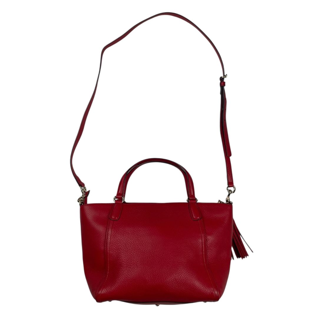 Cartera  GUCCI  Rojo Medida 36cm X 24cm