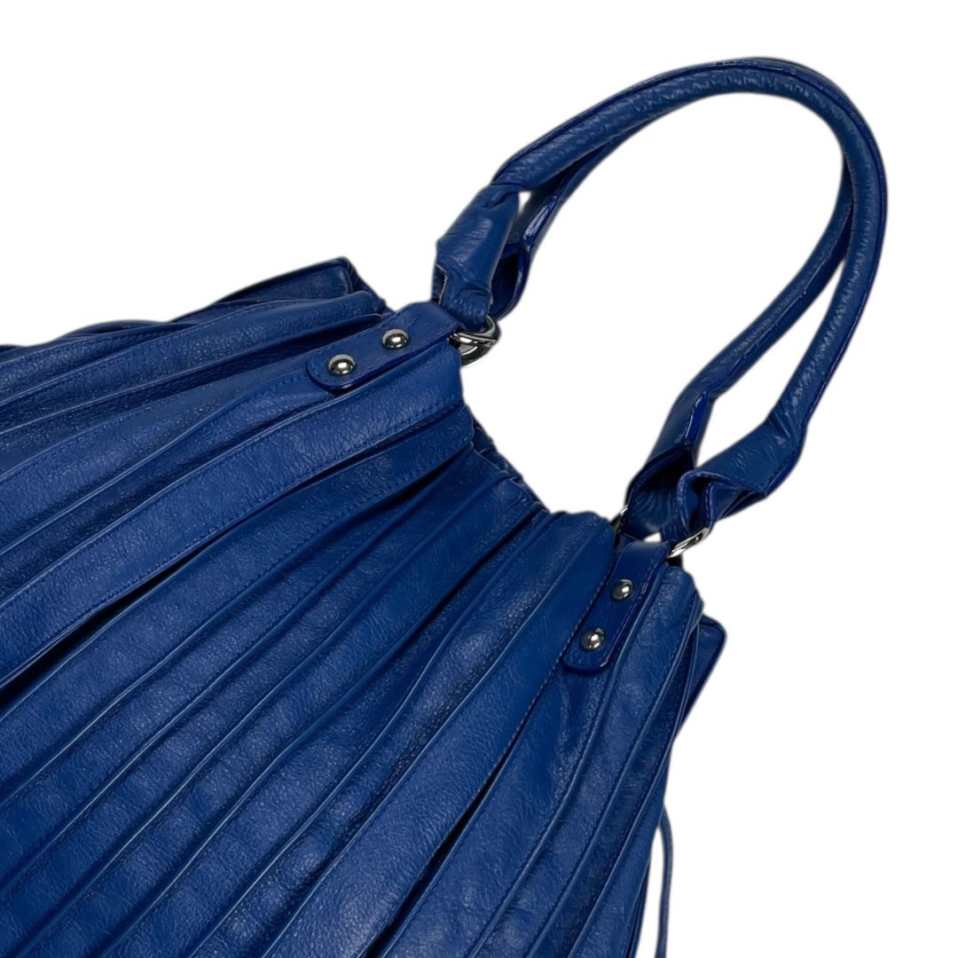 Cartera  RENZO RAINERO  Azul Medida 38cm X 36cm