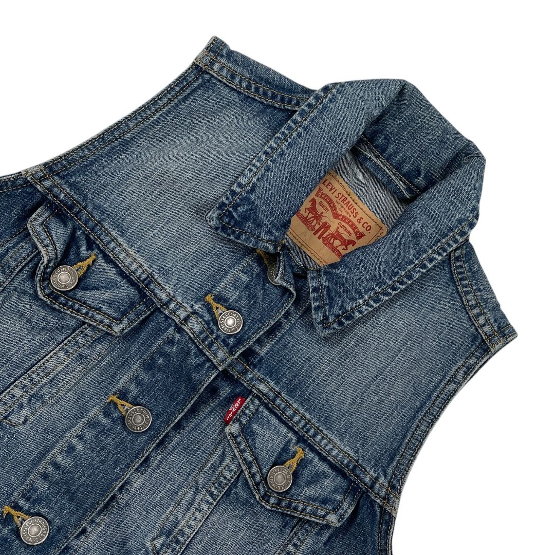 Chaleco Corto  LEVIS  Azul Talle S