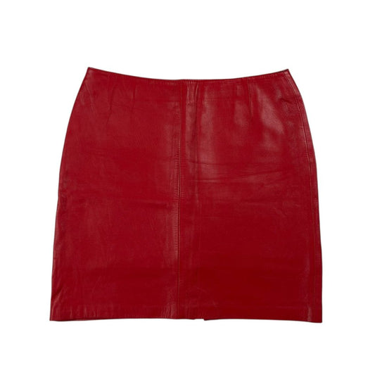 Pollera Media Pierna  LOUIS FERAUD  Rojo Talle M