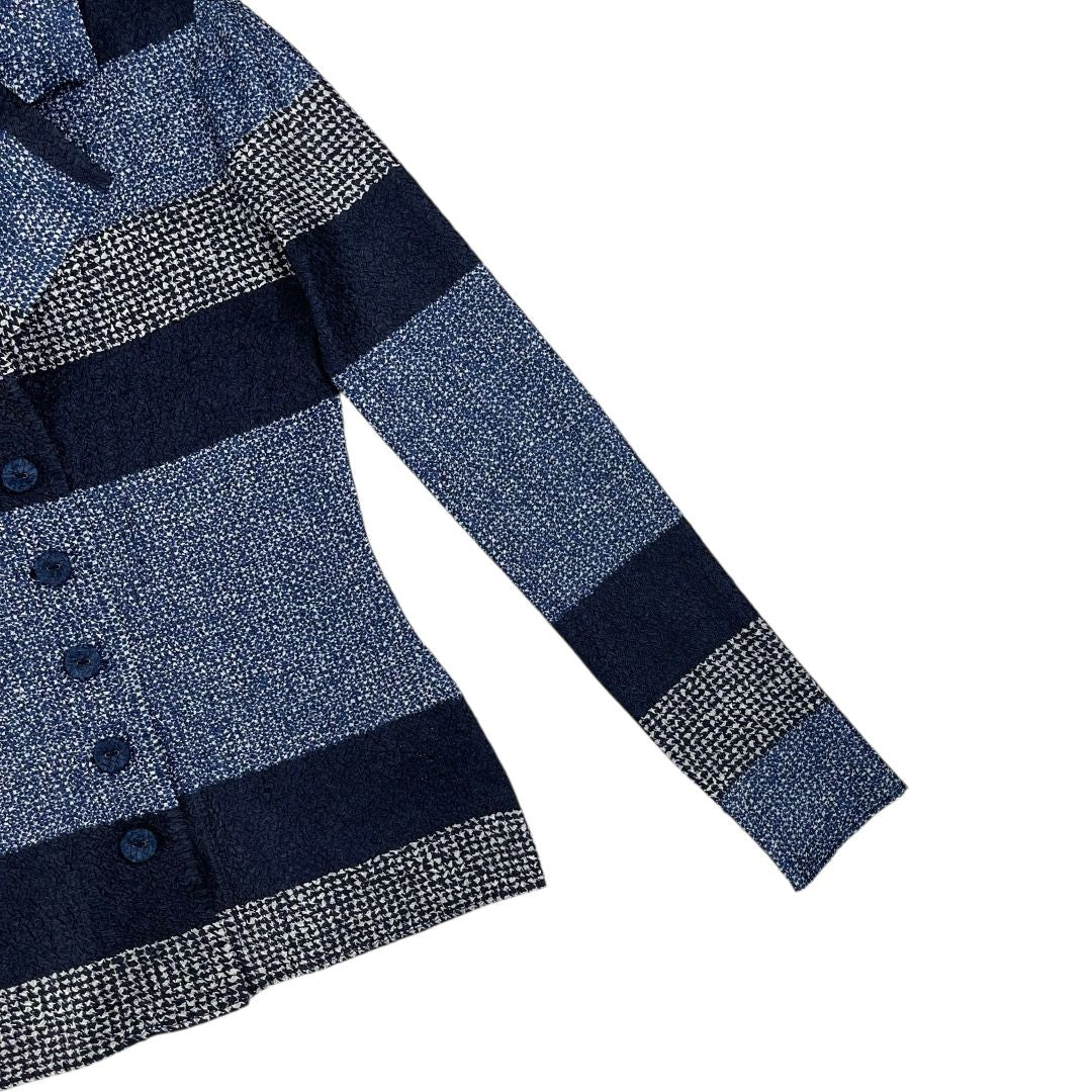 Camisa Manga Larga  ADOLFO DOMINGUEZ  Azul Talle 40