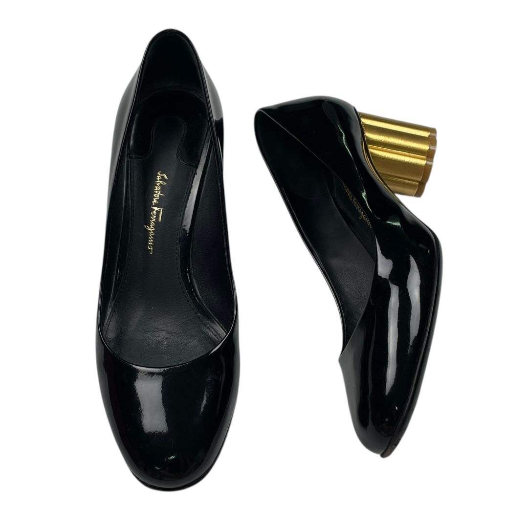 Zapato Taco Bajo  FERRAGAMO  Negro Talle 38
