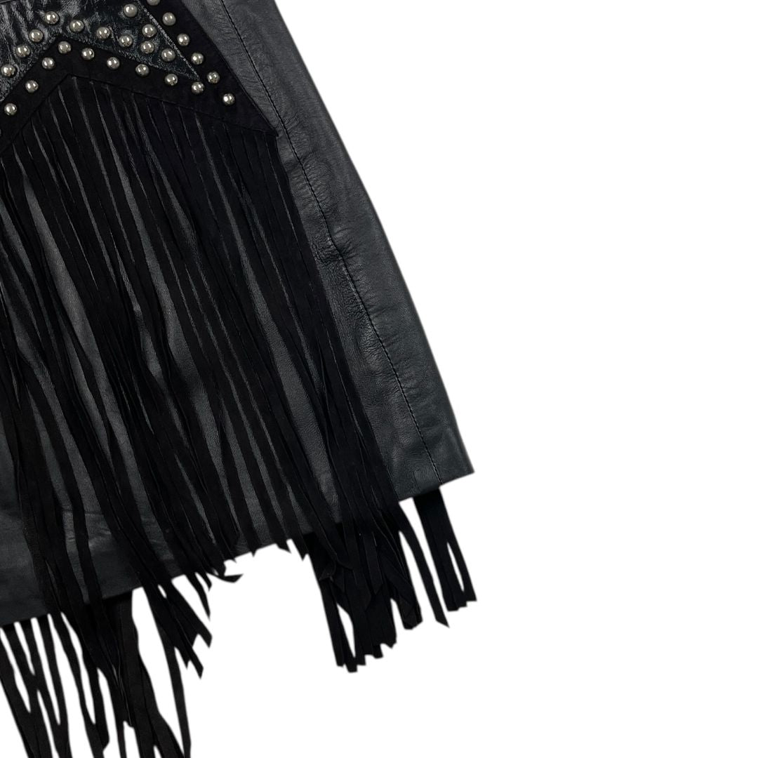 Pollera Mini  CHER  Negro Talle 1