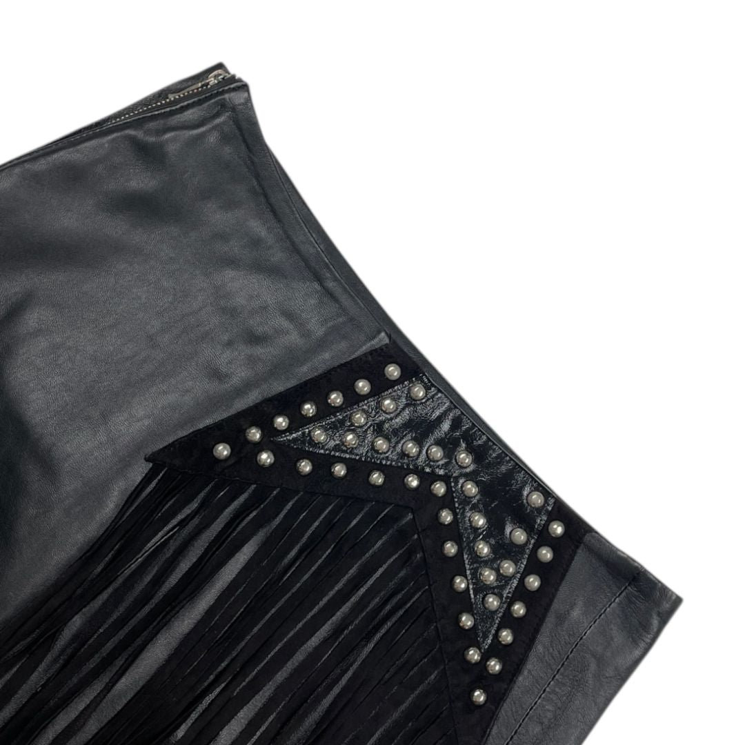 Pollera Mini  CHER  Negro Talle 1