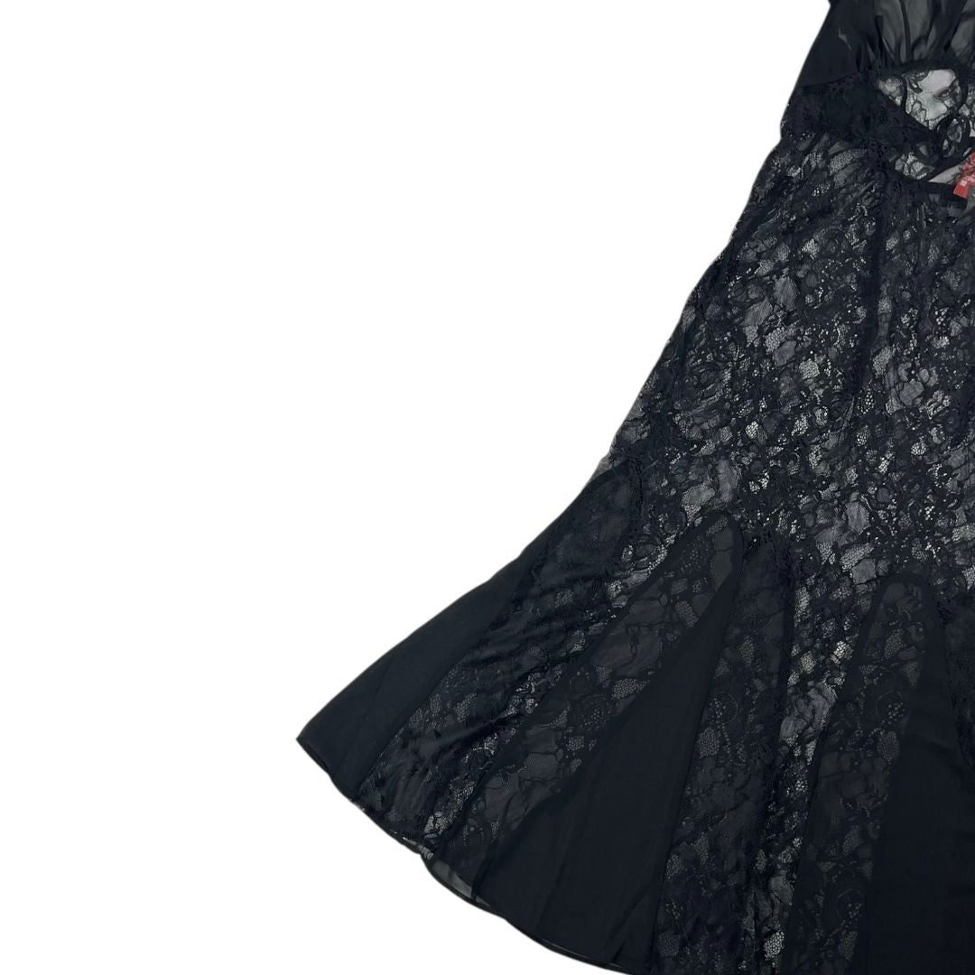 Vestido Sin Manga  ANTHROPOLOGIE  Negro Talle S