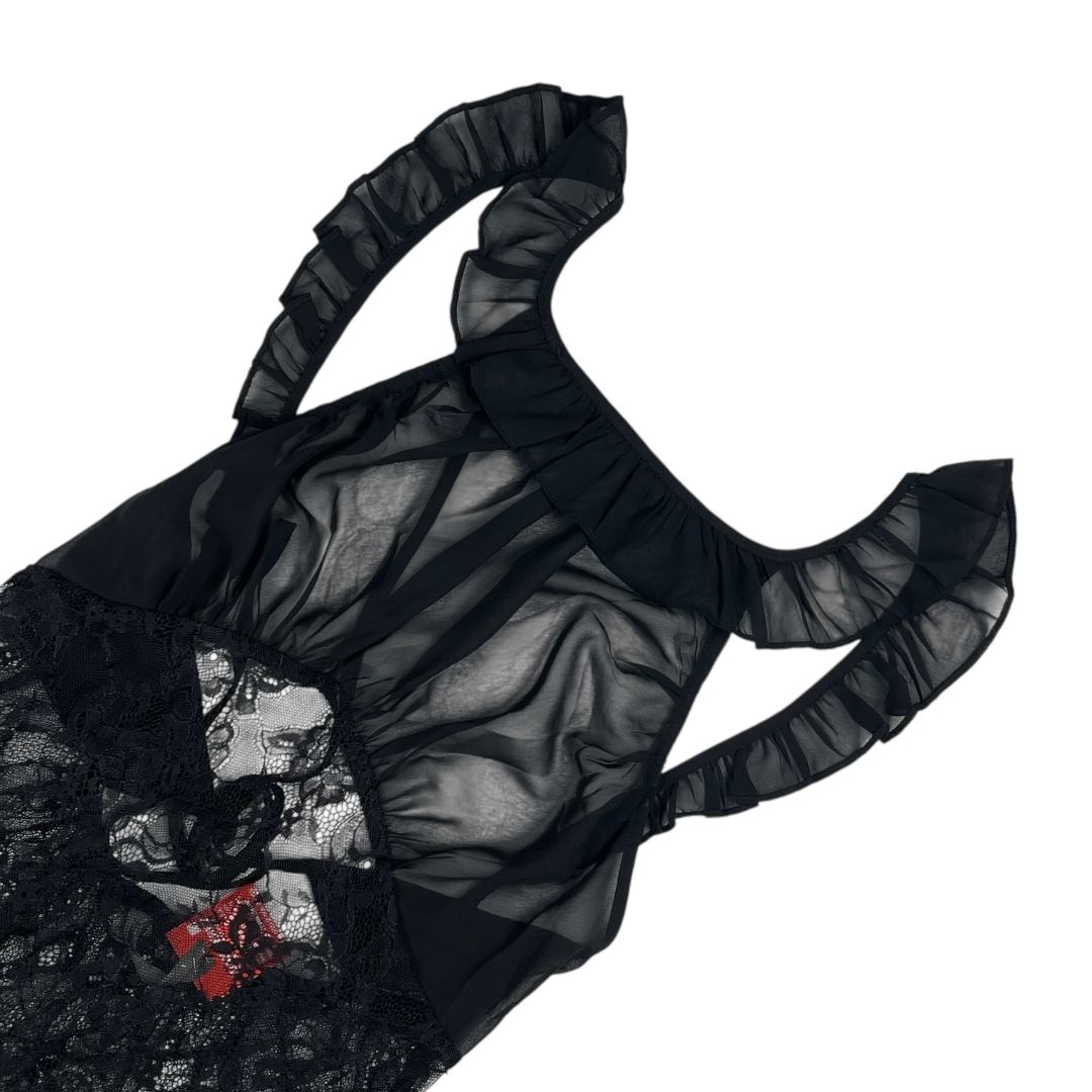 Vestido Sin Manga  ANTHROPOLOGIE  Negro Talle S