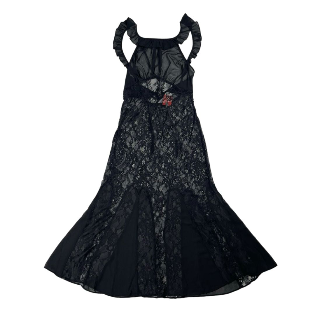 Vestido Sin Manga  ANTHROPOLOGIE  Negro Talle S