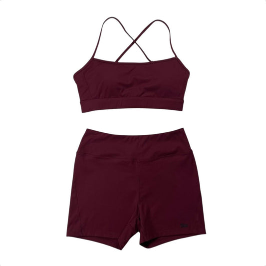 Conjunto X2  BLAT  Borgoña Talle L