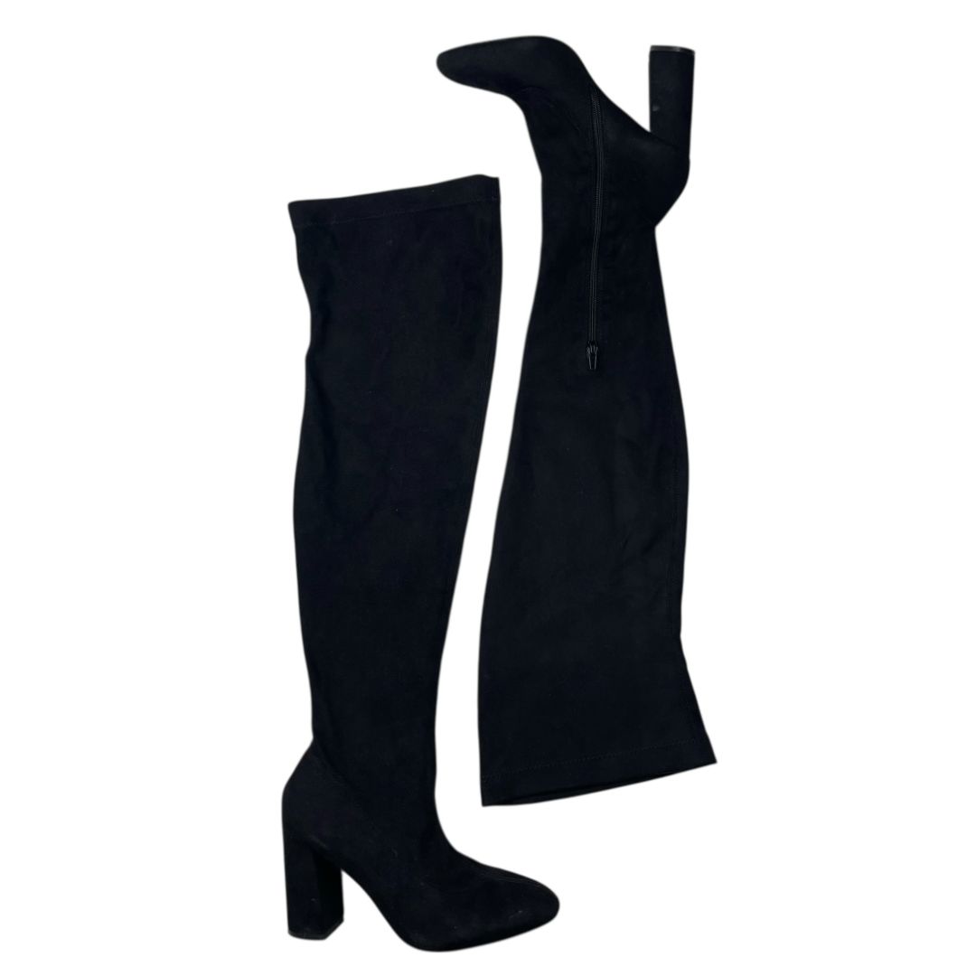 Bota Larga  AKIABARA  Negro Talle 40