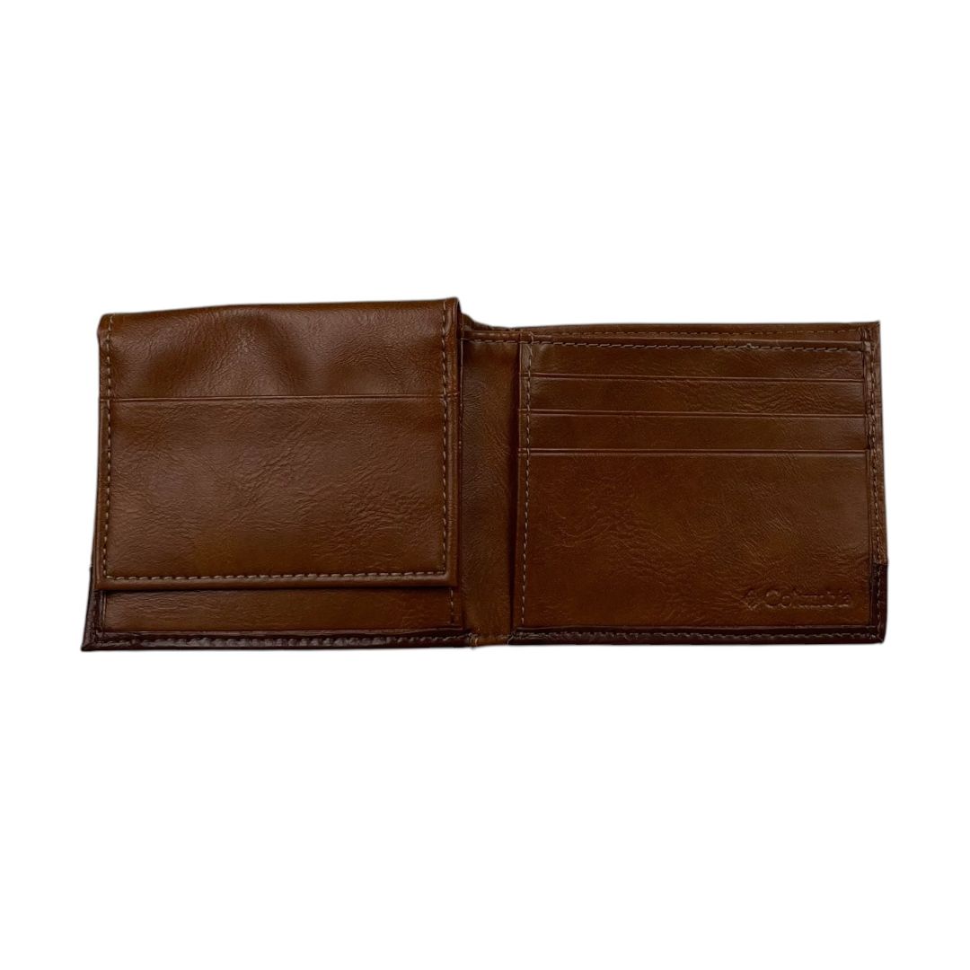 Billetera  COLUMBIA  Marron Medida 11cm X 9cm